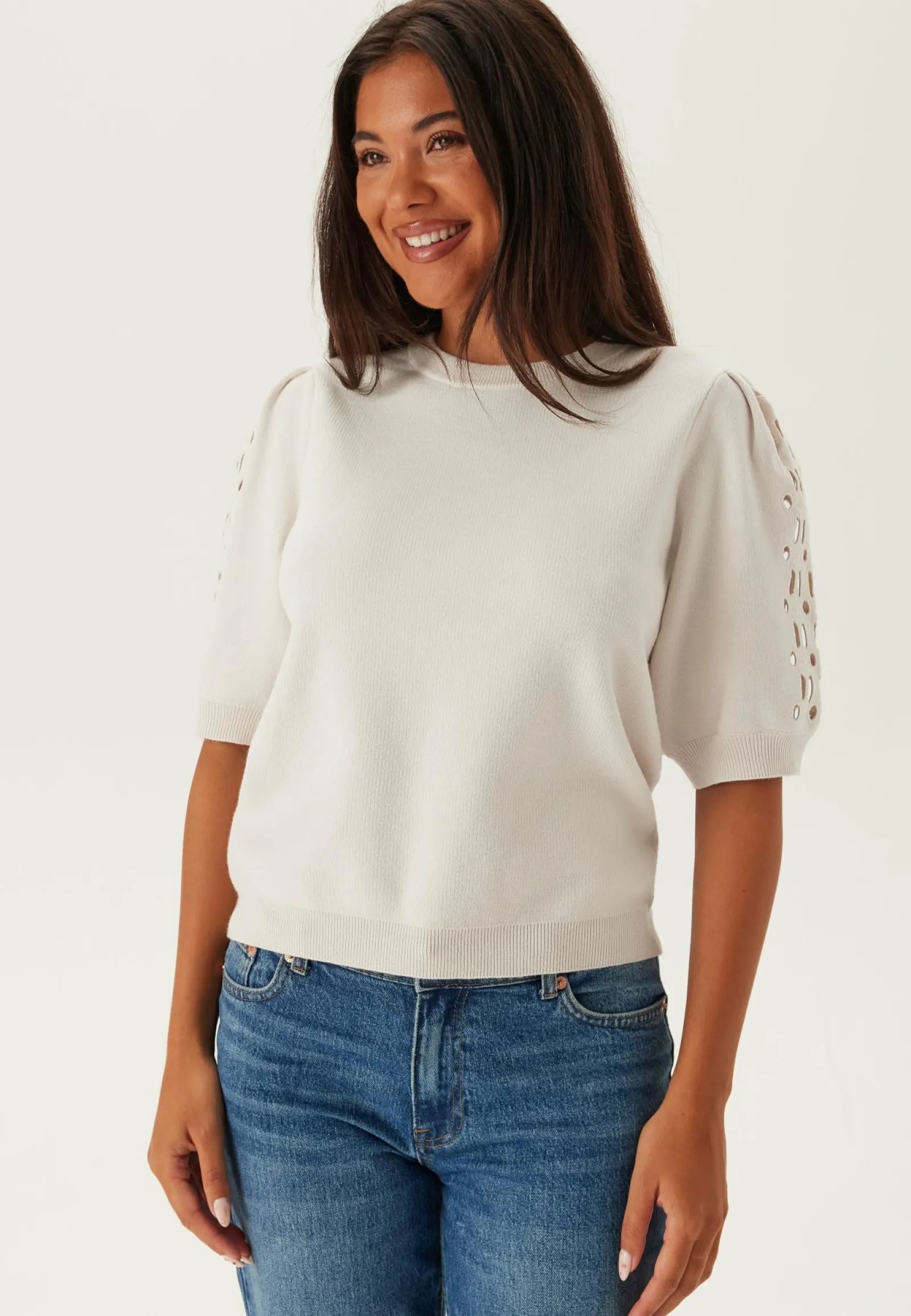 Object Collectors Item Neuletopit|Neuletopit*Objyuki S/S RE KNIT PULLOVER R