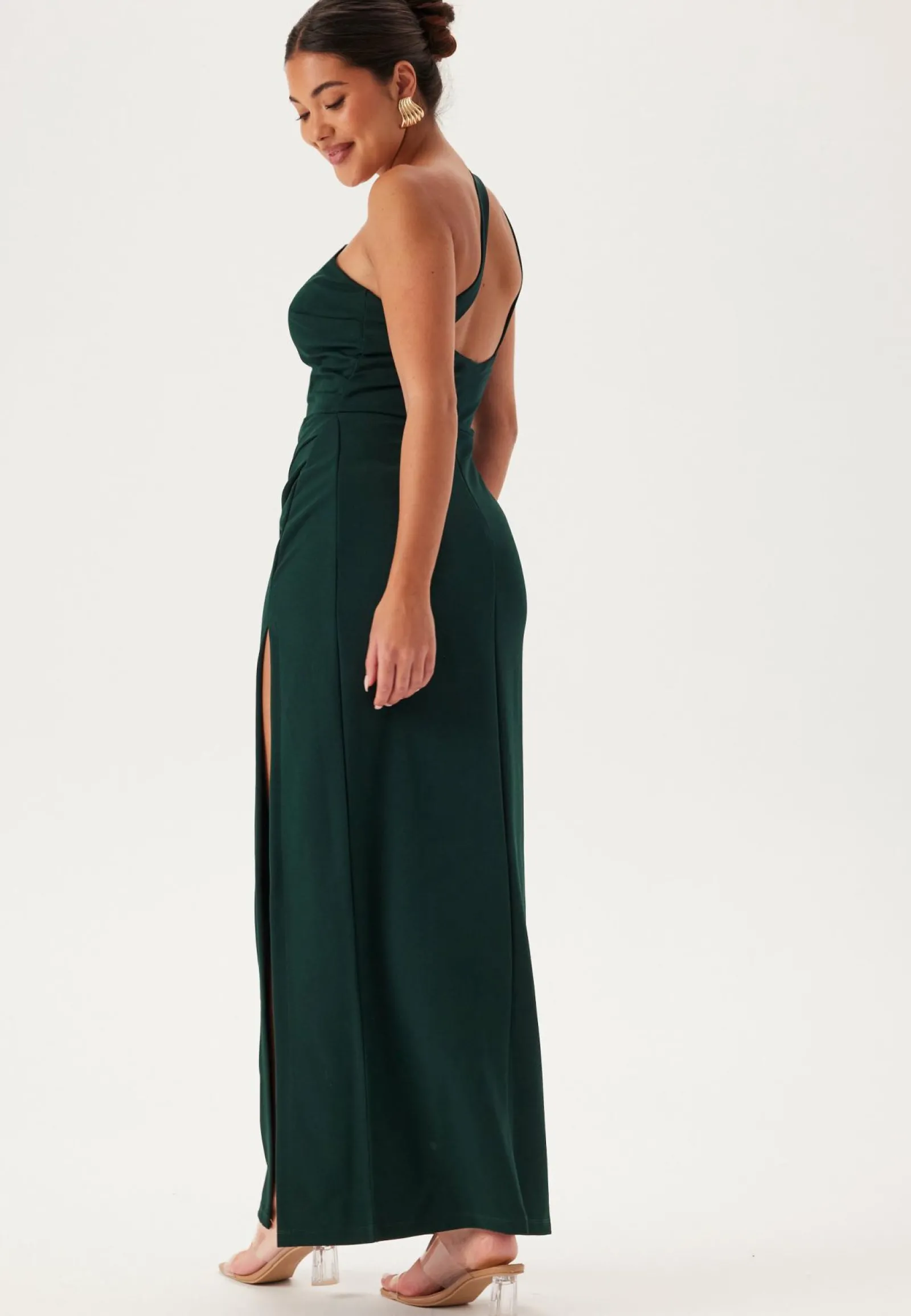 Bubbleroom Occasion Morsiusneitomekot|Uudenvuoden Mekot*One Shoulder Maxi Dress