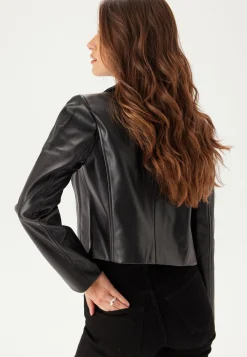 ONLY Kevättakit|Syystakit*Onlamili L/S ZIP FAUX LEA JACK