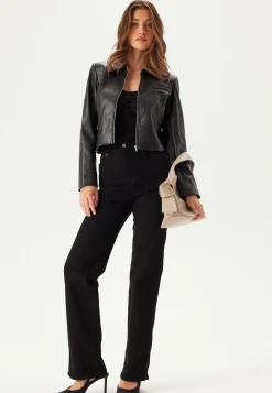 ONLY Kevättakit|Syystakit*Onlamili L/S ZIP FAUX LEA JACK