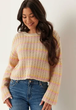 ONLY Raidalliset Neuleet|Neuletopit*Onlasa Ls O-neck Knt