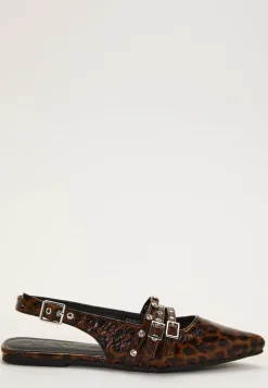 ONLY Matalat Kengät|Avokkaat Avokantakaremillä*Onlaura-7 Pu Hardware Slingback