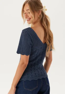 ONLY Neuletopit|Neuletopit*Onlbecca Life Ss V-neck Top Kn