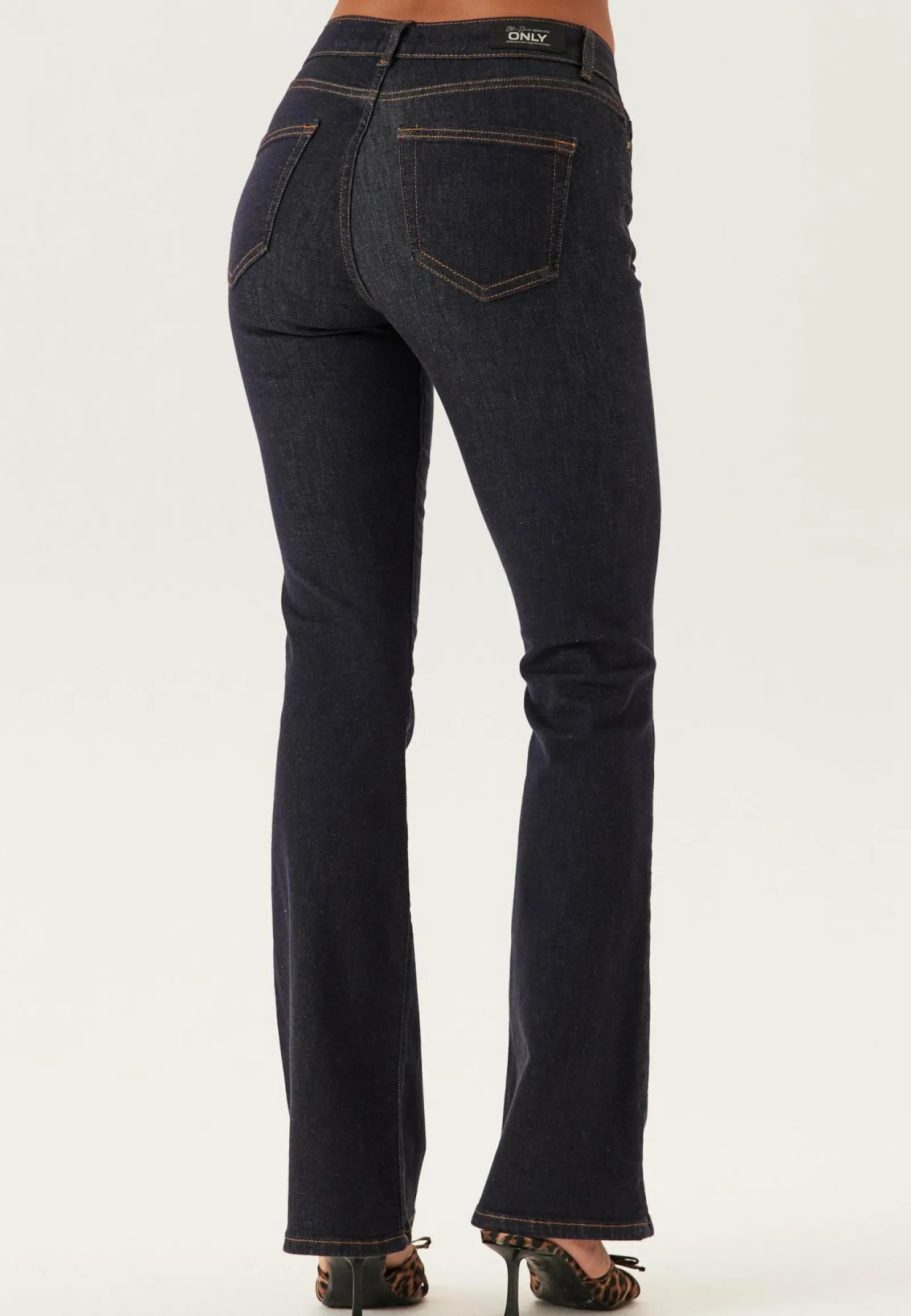 ONLY Farkut|Bootcut-Farkut*Onlblush Mid Fl Stayblue Dnm