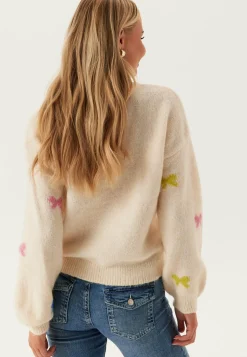 ONLY Neulepuserot|Neulotut Neulepuserot*Onlbrunhilda Life Ls Bow O-nec