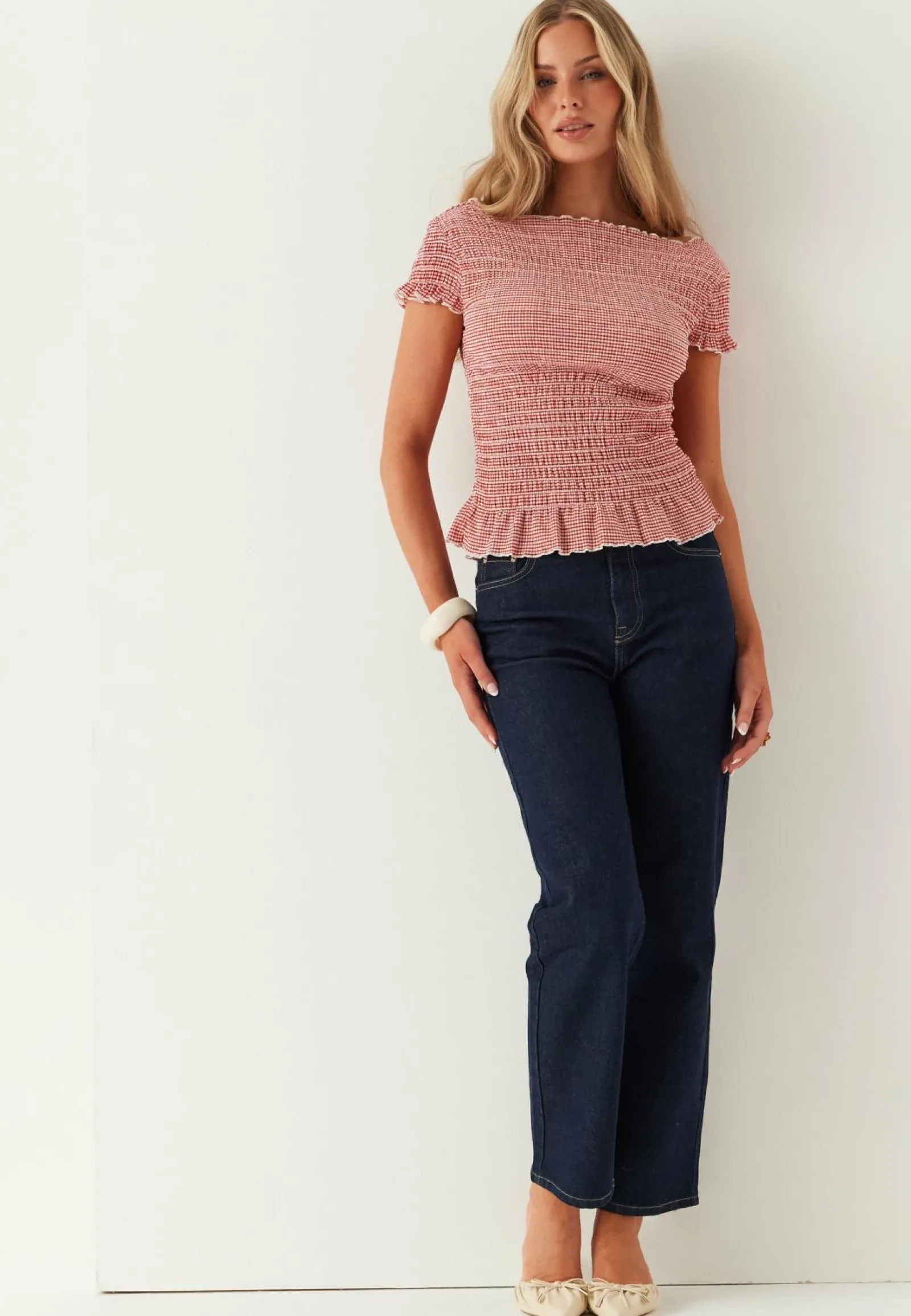 ONLY Rennot Setit|Rennot Topit*Onlcelle Life Cap Smock Boatneck Top