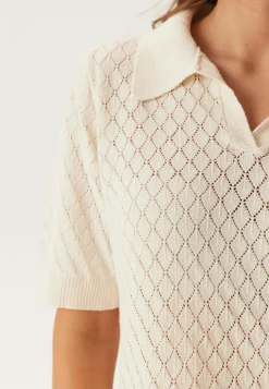 ONLY T-Paidat|Neuletopit*Onlcosima Ss Structure Polo Kn