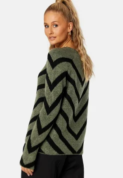 ONLY Raidalliset Neuleet|Neulepuserot*Onleliza L/S Pullover Knit