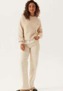 ONLY Neulepuserot|Neulotut Neulepuserot*Onlemma Life Ls Button Oneck K