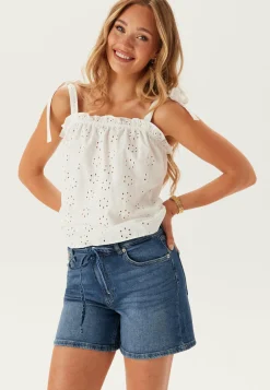 ONLY Rennot Shortsit|Farkkushortsit*Onlgianna Mw Belted Shorts