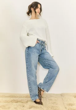 ONLY Farkut|Leveälahkeiset Farkut*Onlgianna Mw Straight Dnm