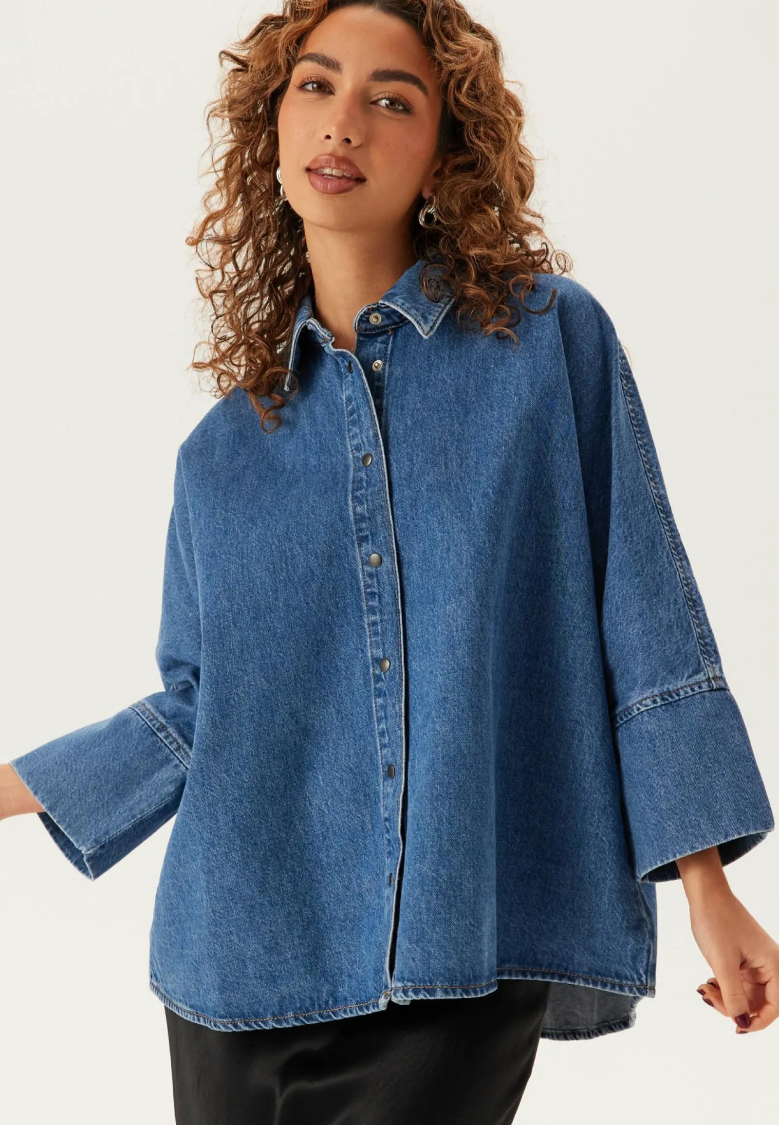 ONLY Farkkupaidat|Farkkupaita*Onlgrace 3/4 DNM SHIRT