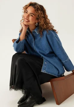 ONLY Farkkupaidat|Farkkupaita*Onlgrace 3/4 DNM SHIRT