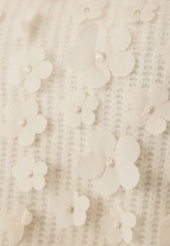 ONLY Neulepuserot|Neulotut Neulepuserot*Onlhua Life Ls Flower Detail O-neck Knit