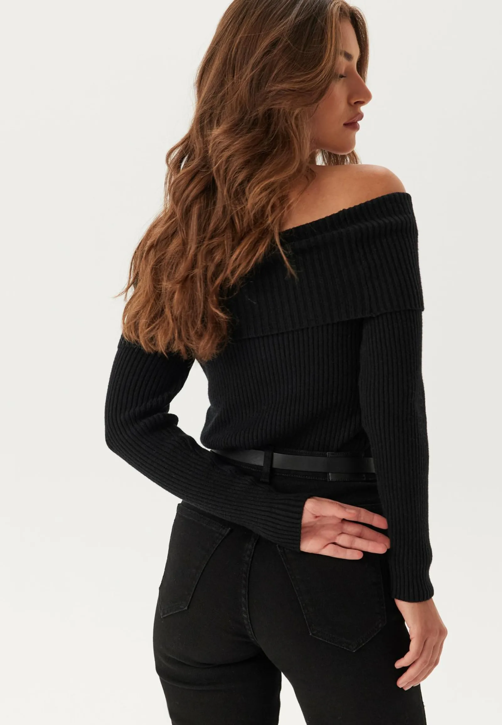 ONLY Neuletopit|Neuletopit*Onlkatia Ls Off Shoulder Knt