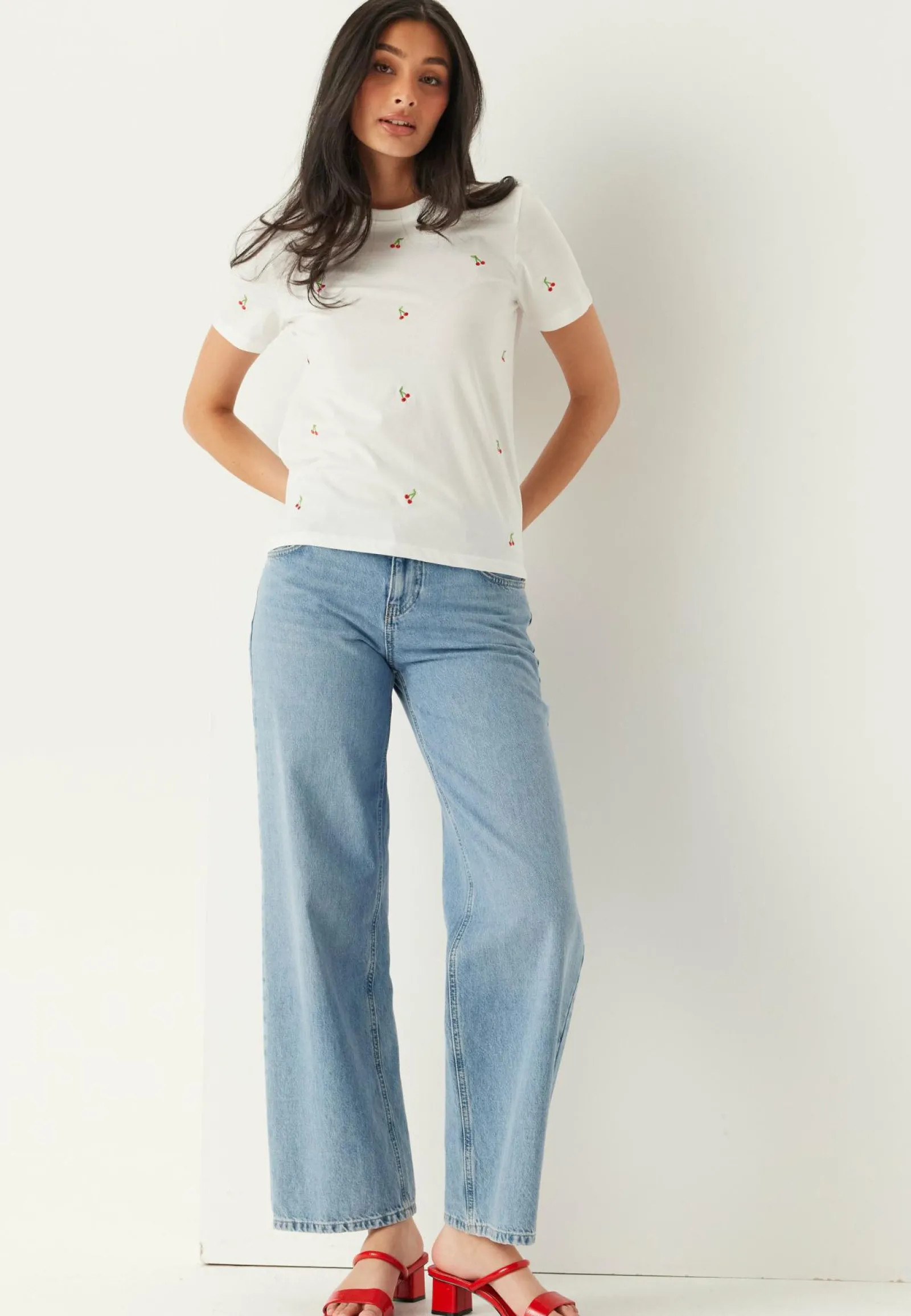 ONLY T-Paidat|Rennot Topit*Onlketty Life S/S O-NECK TOP