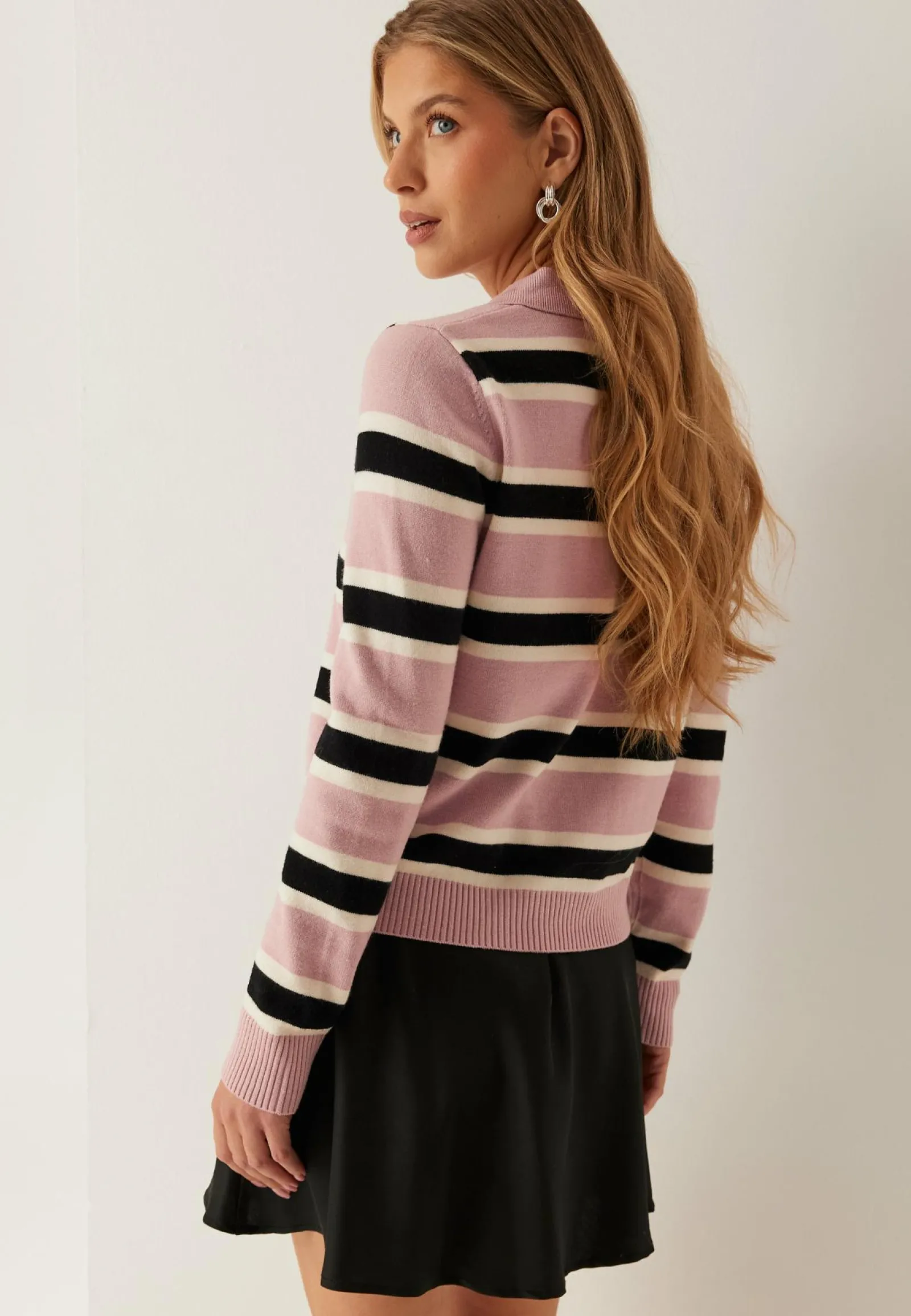 ONLY Neuletopit|Neuletopit*Onllondon Ls Stripe Polo Cc Kn