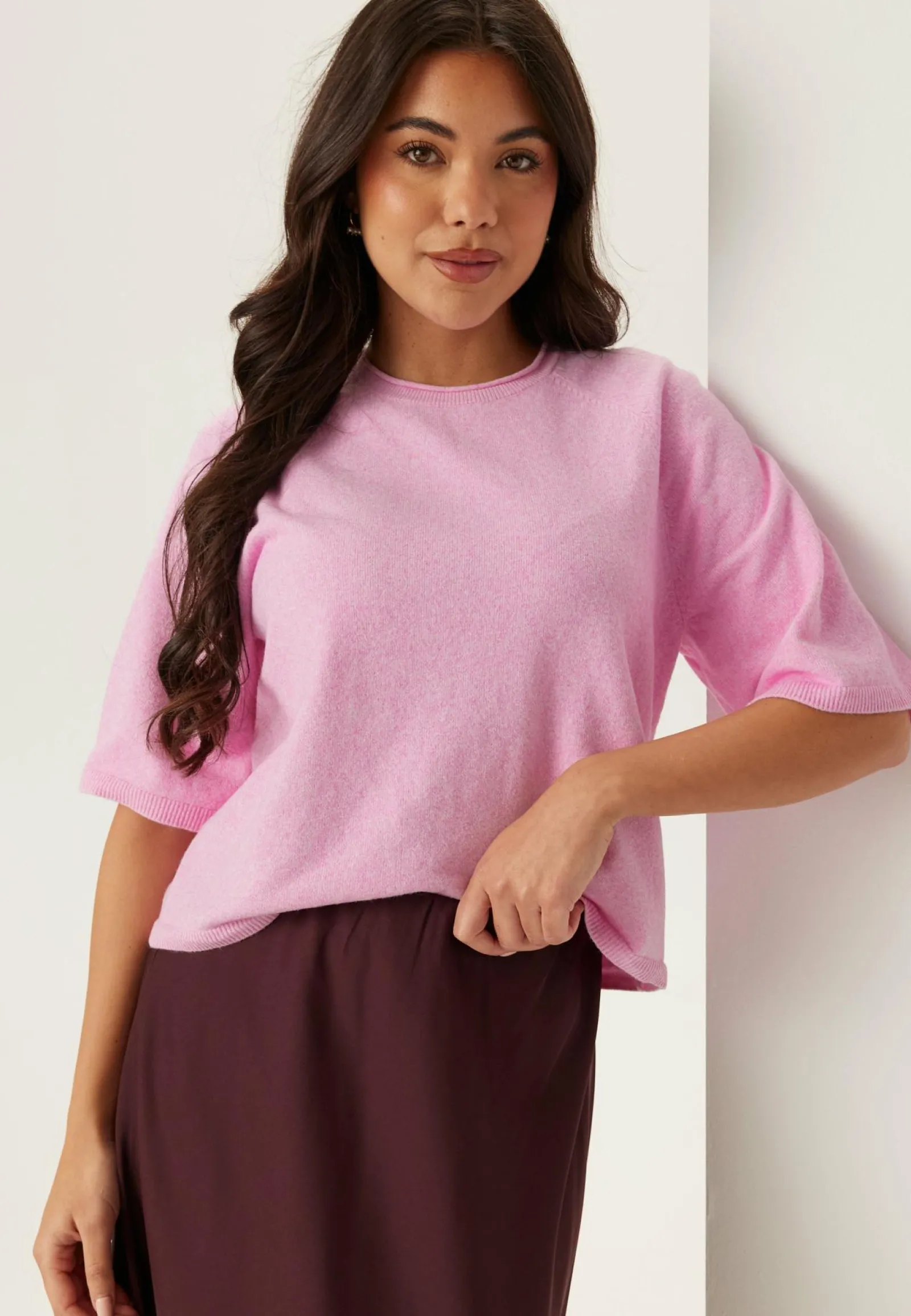 ONLY Neuletopit|Neuletopit*Onlloyal 2/4 O-NECK KNT