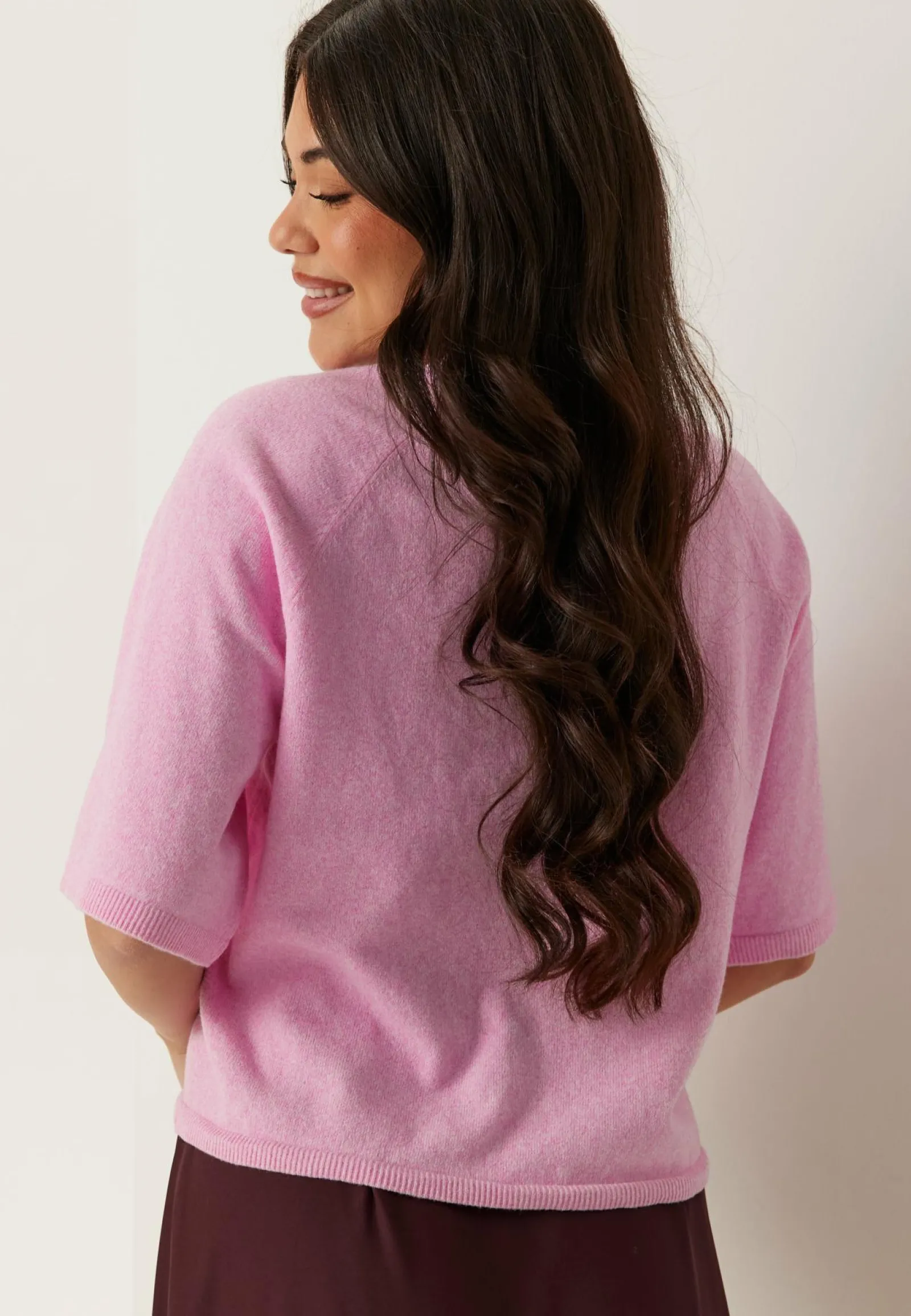 ONLY Neuletopit|Neuletopit*Onlloyal 2/4 O-NECK KNT