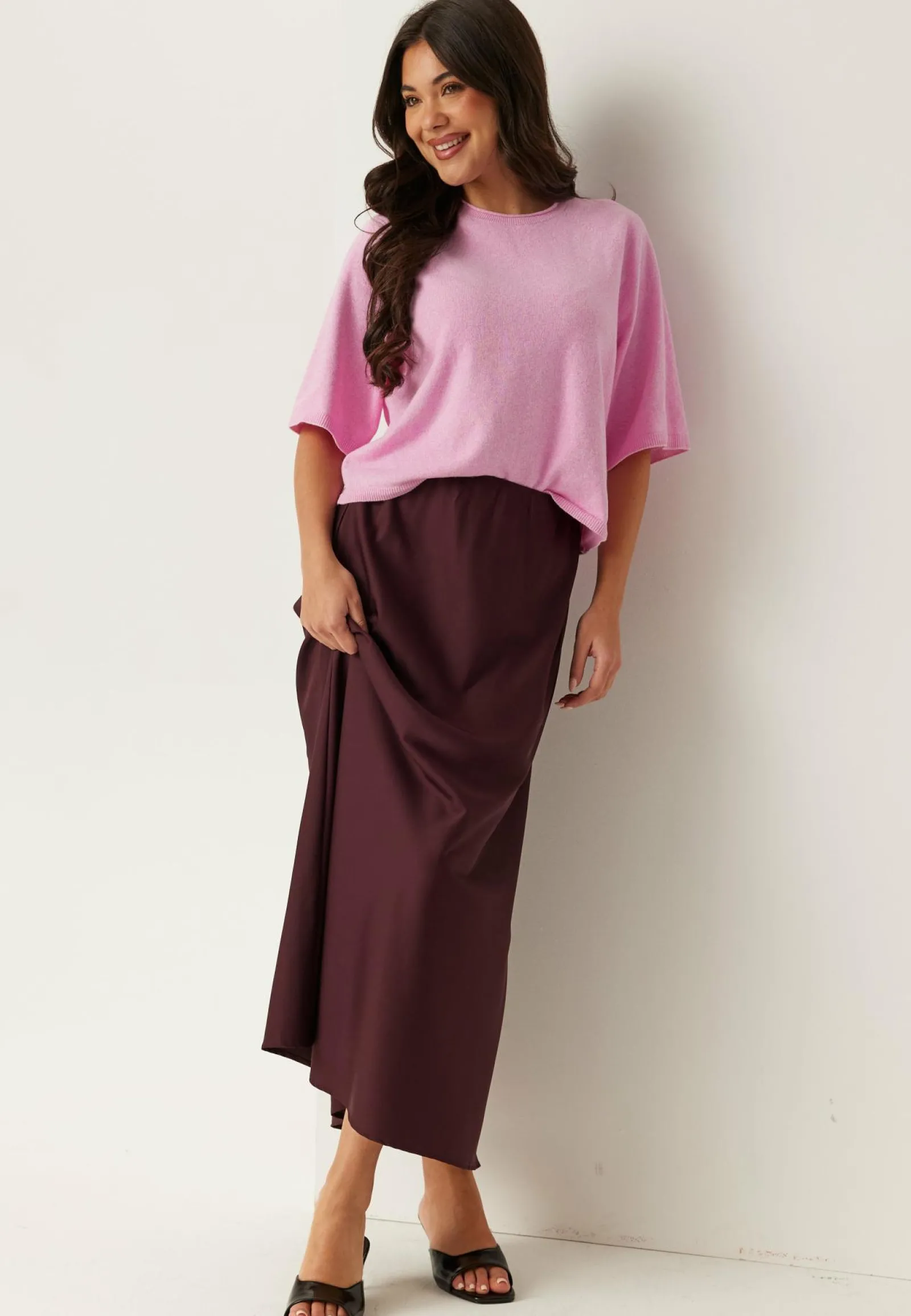 ONLY Neuletopit|Neuletopit*Onlloyal 2/4 O-NECK KNT