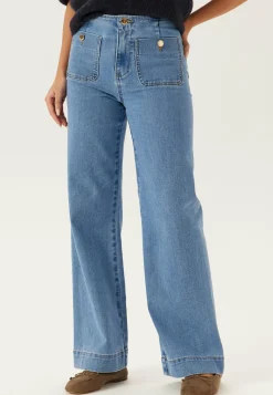 ONLY Farkut|Suorat Farkut*Onlmadeline Hw Wd Pocket Dnm