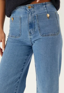 ONLY Farkut|Suorat Farkut*Onlmadeline Hw Wd Pocket Dnm