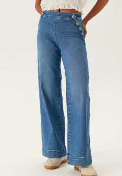 ONLY Farkut|Suorat Farkut*Onlmadison Hw Button Wide Dnm