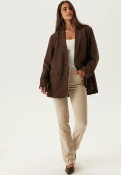 ONLY Keskivyötäröiset Housut|Lahkeelliset Housut*Onlmary-global Mid Cord Flared