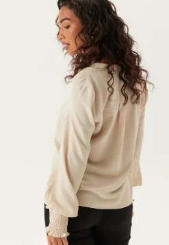 ONLY Yksiväriset Puserot Ja Paidat|Rennot Puserot Ja Paidat*Onlmette V-Neck Smock Top