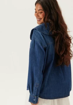 ONLY Farkkupaidat|Farkkupaita*Onlnala L/S COLLAR DNM COLLAR