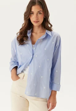 ONLY Paidat|Rennot Puserot Ja Paidat*Onlnew Lina Grace Ls Emb Shirt