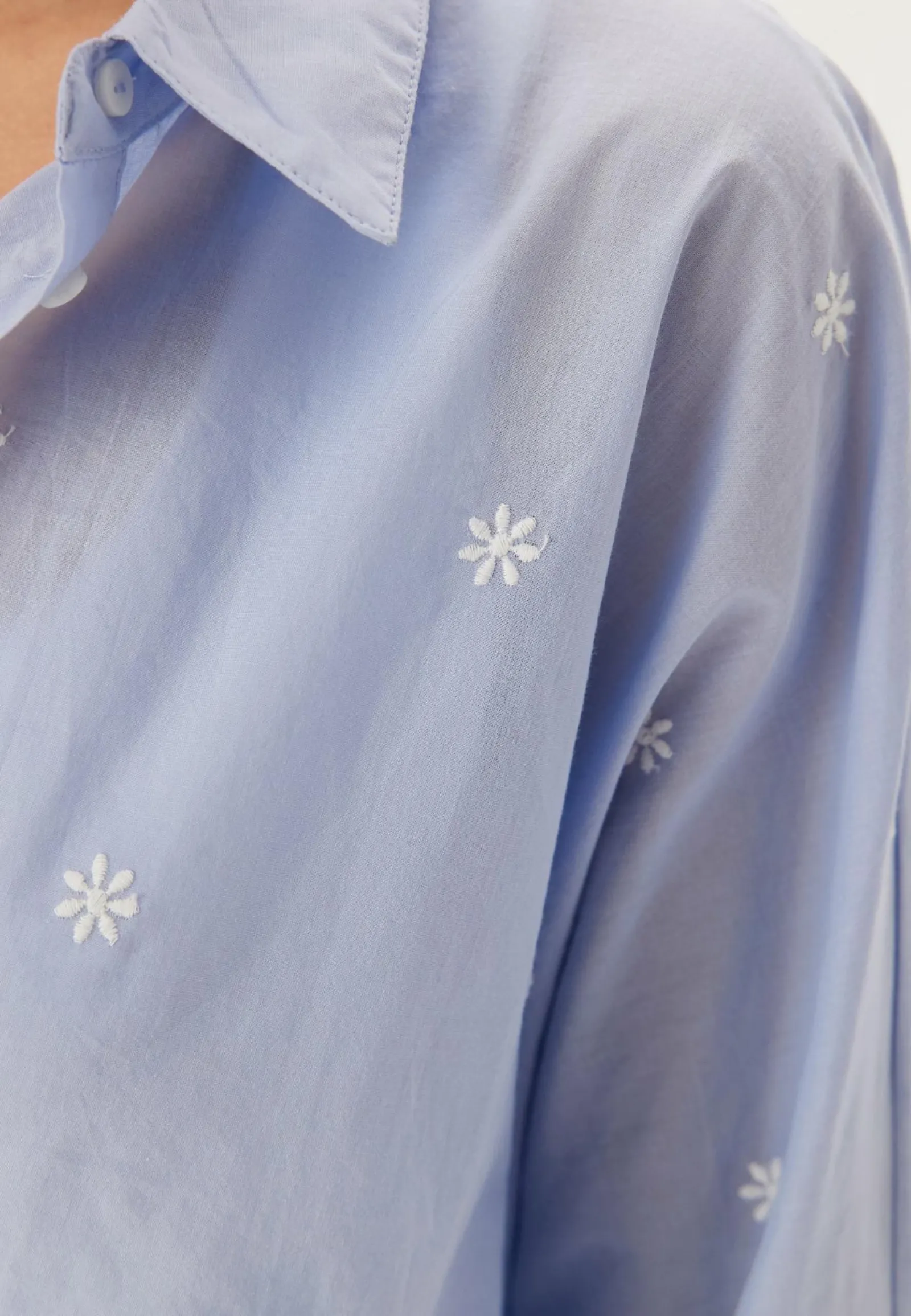 ONLY Paidat|Rennot Puserot Ja Paidat*Onlnew Lina Grace Ls Emb Shirt