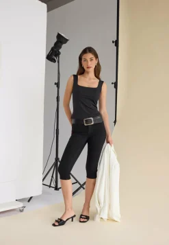 ONLY Lyhennetyt Housut|Keskivyötäröiset Housut*Onlrain Life Reg Sk Knickers D