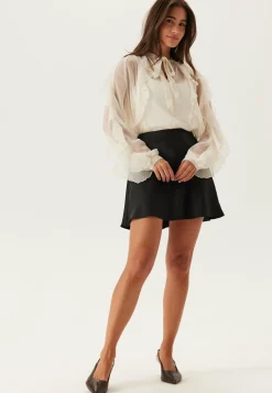 ONLY Yksiväriset Puserot Ja Paidat|Tunikat Ja Puserot*Onltaryn Ls Romantic Ruffle Bl