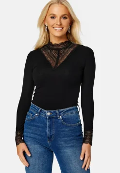 ONLY Pitkähihaiset Topit|Pitsitopit*Onltilde L/S High Neck Lace Top JRS