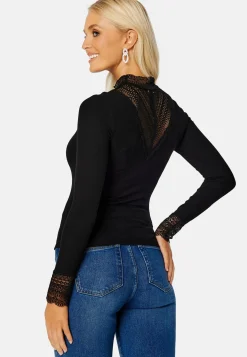 ONLY Pitkähihaiset Topit|Pitsitopit*Onltilde L/S High Neck Lace Top JRS