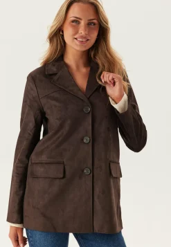 ONLY Rennot Bleiserit|Takit*Onltulip Faux Suede Blazer Coa