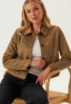 ONLY Kesätakit|Kevyet Takit*Onltulip Life Faux Suede Jacke