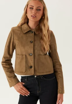 ONLY Kesätakit|Kevyet Takit*Onltulip Life Faux Suede Jacke