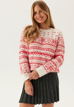 ONLY Neulepuserot|Neulotut Neulepuserot*Onlxmas Nordic Ls O-neck Knt