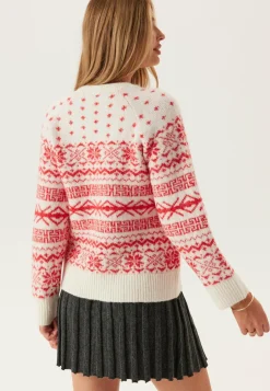 ONLY Neulepuserot|Neulotut Neulepuserot*Onlxmas Nordic Ls O-neck Knt