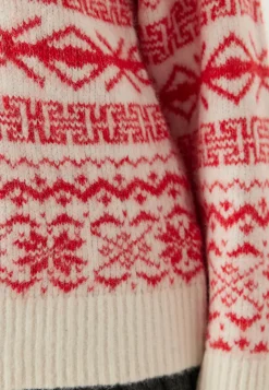 ONLY Neulepuserot|Neulotut Neulepuserot*Onlxmas Nordic Ls O-neck Knt