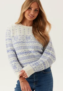 ONLY Neulepuserot|Neulotut Neulepuserot*Onlxmas Nordic Ls O-neck Knt