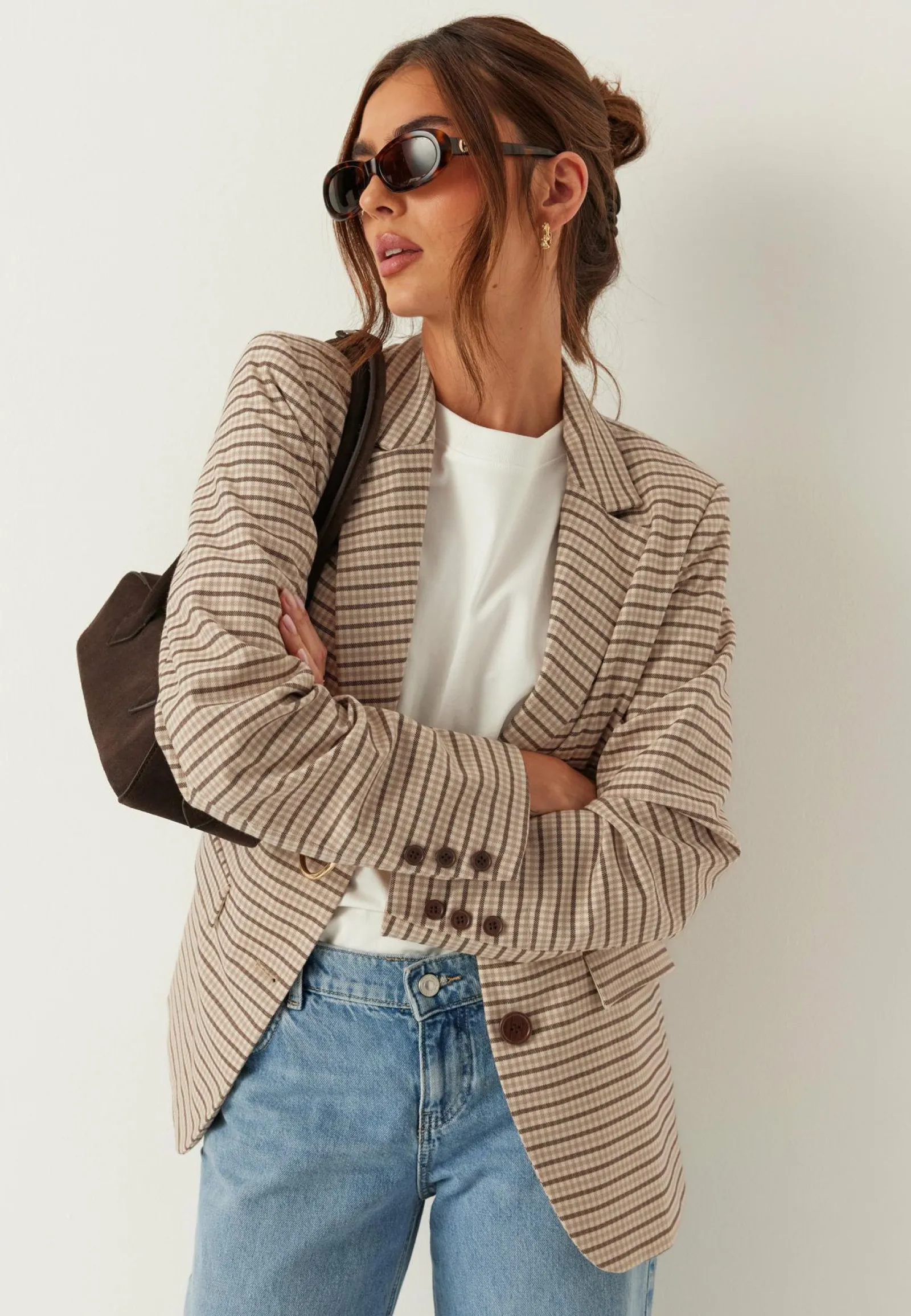 BUBBLEROOM Ylisuurikokoiset Bleiserit|Rennot Bleiserit*Oversized L/S blazer