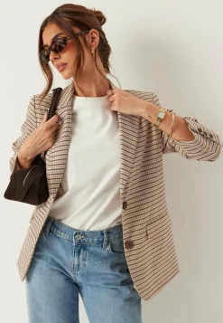 BUBBLEROOM Ylisuurikokoiset Bleiserit|Rennot Bleiserit*Oversized L/S blazer