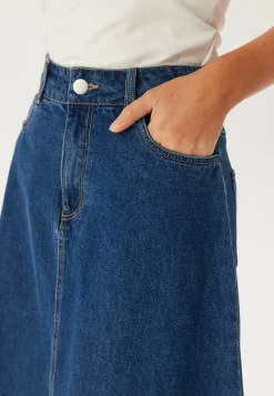 Pieces Farkkuhameet|Farkkuhame*Pcabbi Mw A-shape Ankle Skirt