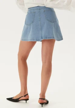 Pieces Farkkuhameet|Farkkuhame*Pcabbi Mw A-shape Skirt