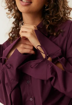 Pieces Yksiväriset Puserot Ja Paidat|Paidat*Pcanni Ls Loose Shirt