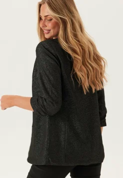 Pieces Juhlableiserit*Pcbosella 3/4 GLITTER BLAZER G