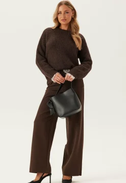 Pieces Neulepuserot|Neulotut Neulepuserot*Pccleo Ls O-neck Chunky Knit